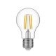 Ampoule LED Transparente Goutte A60 4W 470Lm E27 2700K