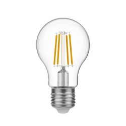 Ampoule LED Transparente Goutte A60 4W 470Lm E27 2700K