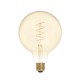 LED LED Light Bulb Carbon Line with Globe spiral filament G125 4W 250Lm E27 1800K Dimmable