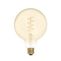 LED LED Licht Glühbirne Carbon Linie mit Globe Spiral Filament G125 4W 250Lm E27 1800K Dimmbar