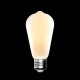 Ampoule Dorée LED Carbon Line avec filament en spirale Edison ST64 4W 250Lm E27 1800K Dimmable