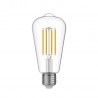Ampoule LED Transparente Edison ST64 7W 806Lm E27 3500K Dimmable