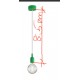 Prestige-Mehrfach-Pendelleuchte in satinierter Edelstahlfarbe – 7 Lampen