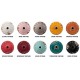 Vintage retro style ceramic wall lamp - E27 - 10 vintage colors of choice