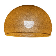 Suspension Coupole Tabac en fil polyester - 2 diamètres aux choix