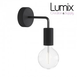 Applique murale étanche IP65 - lampe fixe - Graphite