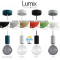 Lampe en suspension pour l'extérieur - Luminaire sur-mesure étanche IP65 - Porte-Douille silicone Lampe en suspension pour l'extérieur - Luminaire sur-mesure étanche IP65 - Porte-Douille silicone