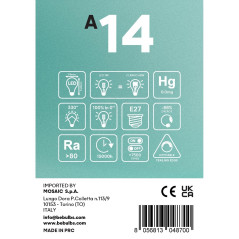 Ampoule LED Globe G95 Demi Sphère dorée 7W E27 Dimmable 2700K