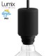 Lampe en suspension pour l'extérieur - Luminaire sur-mesure étanche IP65 - Douille à bague