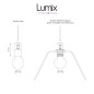 Lampe baladeuse pour suspendre ou à poser - Longueur et couleur du câble au choix Lampe baladeuse pour suspendre ou à poser - Longueur et couleur du câble au choix