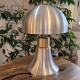 Lampe de table laiton véritable et aluminium