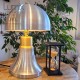 Real brass and aluminum table lamp