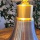 Real brass and aluminum table lamp