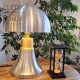 Real brass and aluminum table lamp