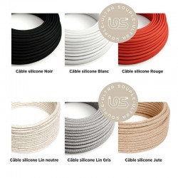 Standard Extra Soft Textile Cable and Ultra Soft Silicone Cable