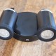 Wall lamp double lamp - Mini bulb GU10