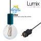 PRIVÉE - 3 SUSPENSIONS IP65 + BALADEUSE IP65 ET DIVERS