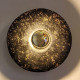 Applique Disque Helios en pierre de lave