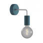 Applique murale étanche IP65 - lampe fixe - Bleu Petrole