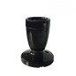 Mini Lampe Porcelaine noire en plafonnier ou en applique murale