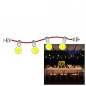 Guirlande lumineuse sur-mesure pour l'intérieur ou l'extérieur Guirlande lumineuse sur-mesure pour l'intérieur ou l'extérieur