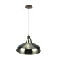 Suspension abat-jour métal martelé style Bistrot métal - modèle couleur métal style bronze
