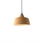 Suspension céramique forme cloche couleur Sable fait main Suspension céramique forme cloche couleur Sable fait main