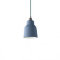 Suspension céramique forme vase en finition Bleu de Cobalt Suspension céramique forme vase en finition Bleu de Cobalt