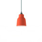Suspension COPPA forme vase en céramique finition corail