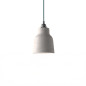 Suspension COPPA forme vase en céramique Gris Tourterelle fait main