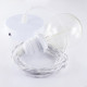 Suspension simple 1 sortie pour abat-jour - câble textile blanc torsadé
