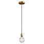 Suspension simple porte-douille et rosace bronze satiné - dispositif à bague pour montage abat-jour de votre choix Suspension simple porte-douille et rosace bronze satiné - dispositif à bague pour montage abat-jour de votre choix