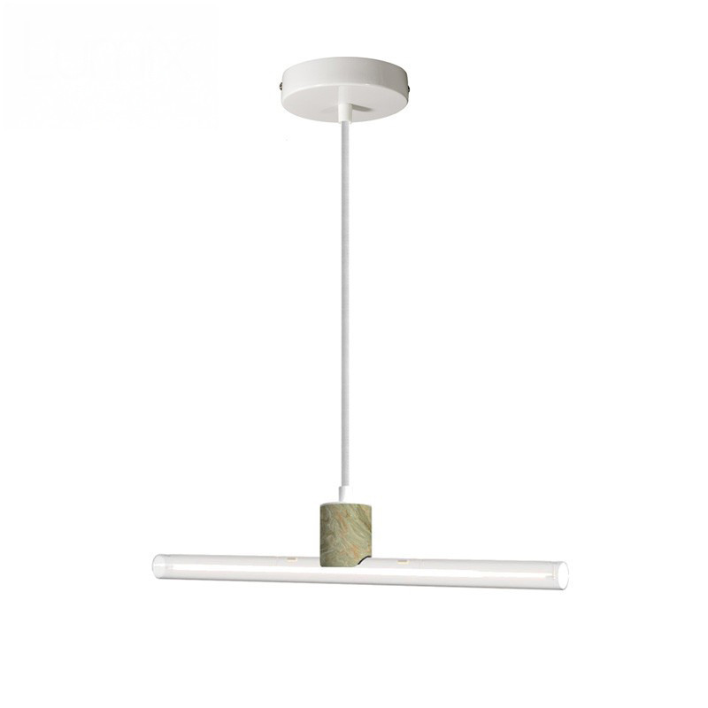 Suspension simple pour tube LED S14d - Sur-mesure