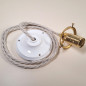 Suspension toute prête pour accueillir votre verrerie type tulipe, opale ou globe à cou Suspension toute prête pour accueillir votre verrerie type tulipe, opale ou globe à cou