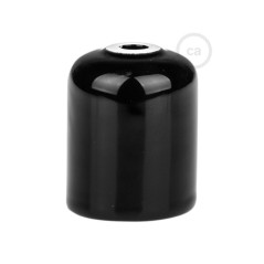 porte-douille en céramique noire