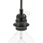 Suspension DISCUS UV disque métal peint blanc et verni
