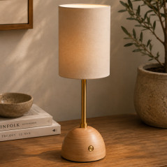 Lampe nomade à poser