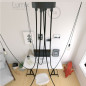 Suspension multiple OCTOPUS 5 Métal - câble textile extra-souple NOIR Suspension multiple OCTOPUS 5 Métal - câble textile extra-souple NOIR