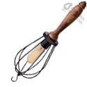 US lamp with wood handle