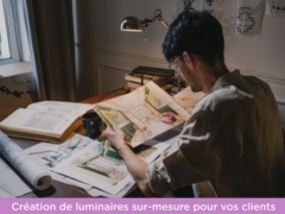 Création sur-mesure de vos luminaires