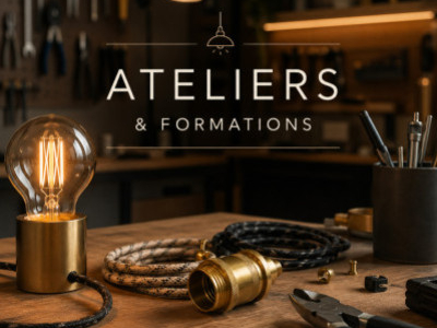 Découvrez nos ateliers créatifs de luminaires à Jacou près de Montpellier.